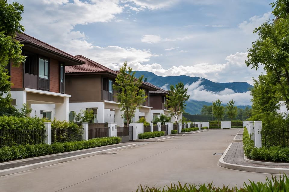 4-Bed House for Rent: Burasiri San Phi Suea Chiang Mai | 75K/mo — photo 2 of 12