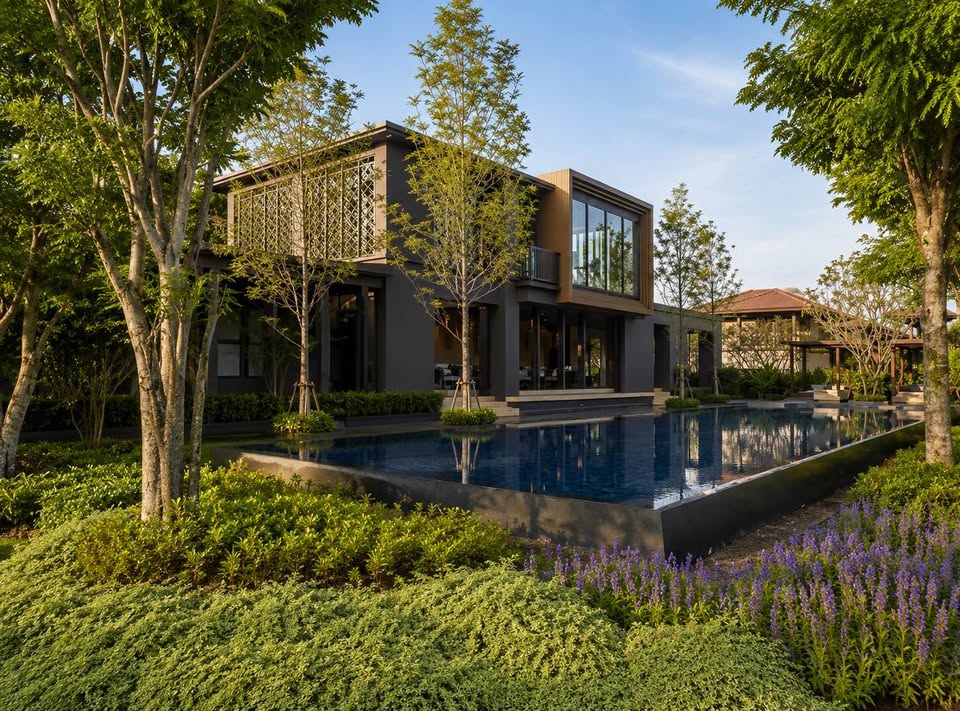 4-Bed House for Rent: Burasiri San Phi Suea Chiang Mai | 75K/mo — photo 3 of 12